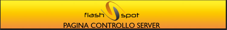 pagina controllo server